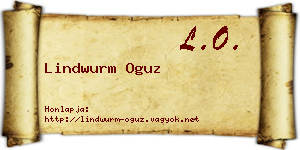 Lindwurm Oguz névjegykártya